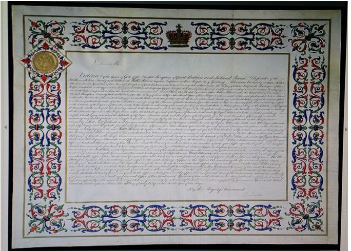 Charter of 1839