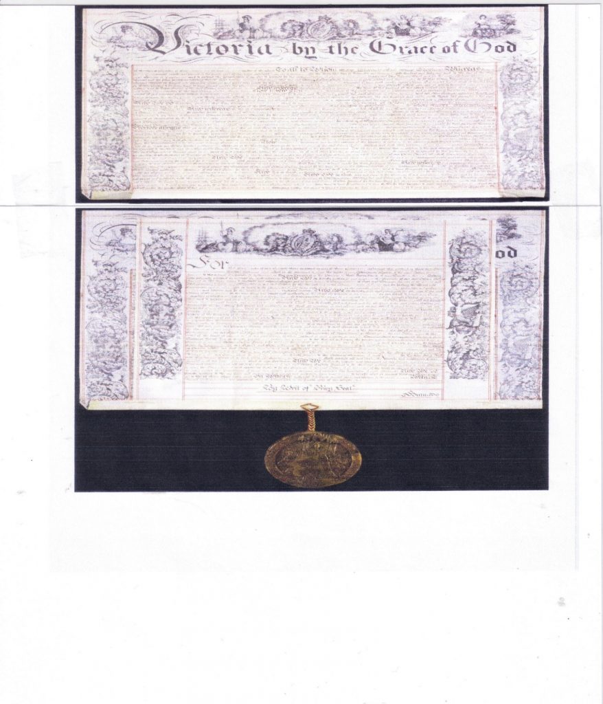 1840 Royal Charter of New Zealand